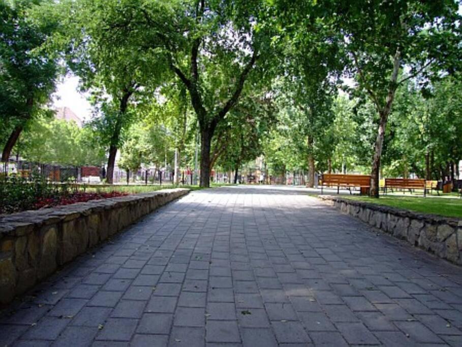 Central 30M2 A/C Apartment, 3 Min From Ny Cafe Budapest Luaran gambar